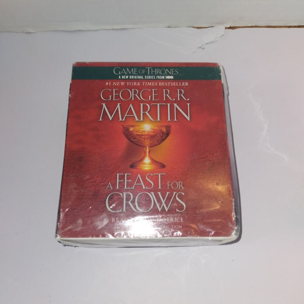 Game of Thrones A Feast for Crows 27 CDs Audio Book Set, New Sealed
